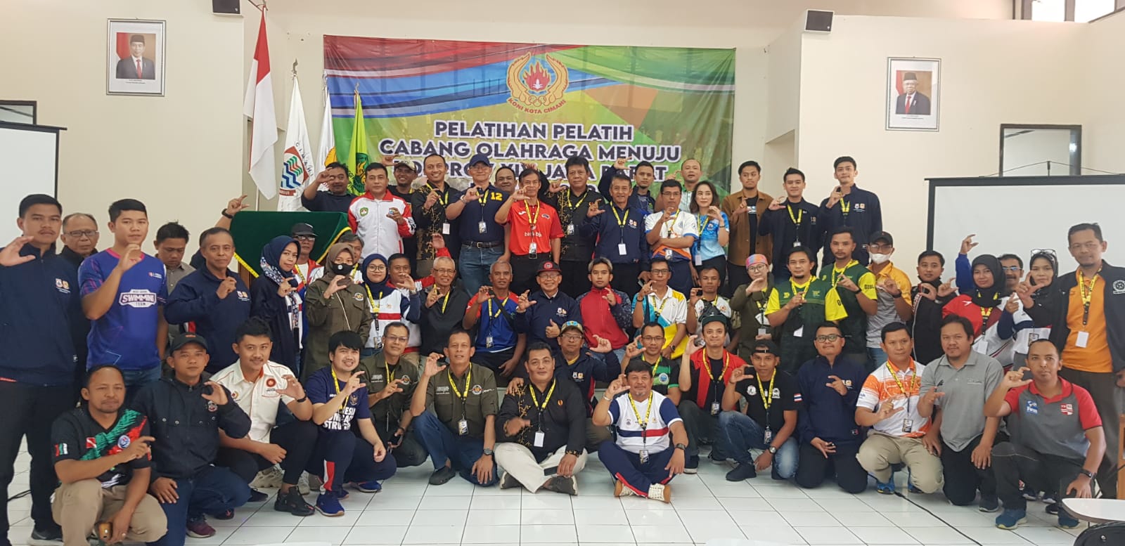 Pelatih Cabang Olahraga Kota Cimahi Raih Prestasi Menuju Porprov Xiv